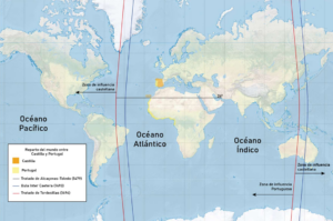 REPARTO CASTILLA Y PORTUGAL – TRATADO ALCAÇOVAS-TOLEDO